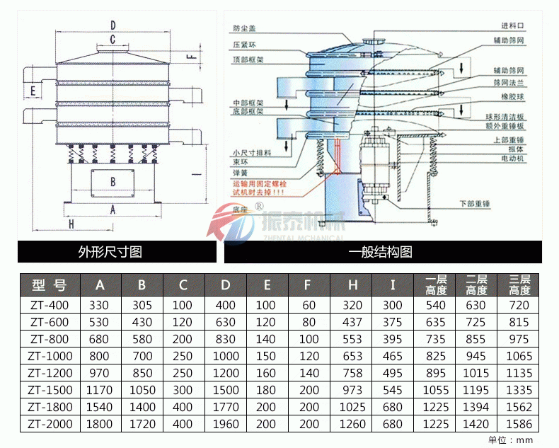 玻璃微珠振動(dòng)篩分機(jī)